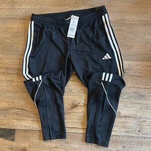 Adidas Black Soccer Pants/Joggers Women’s Large